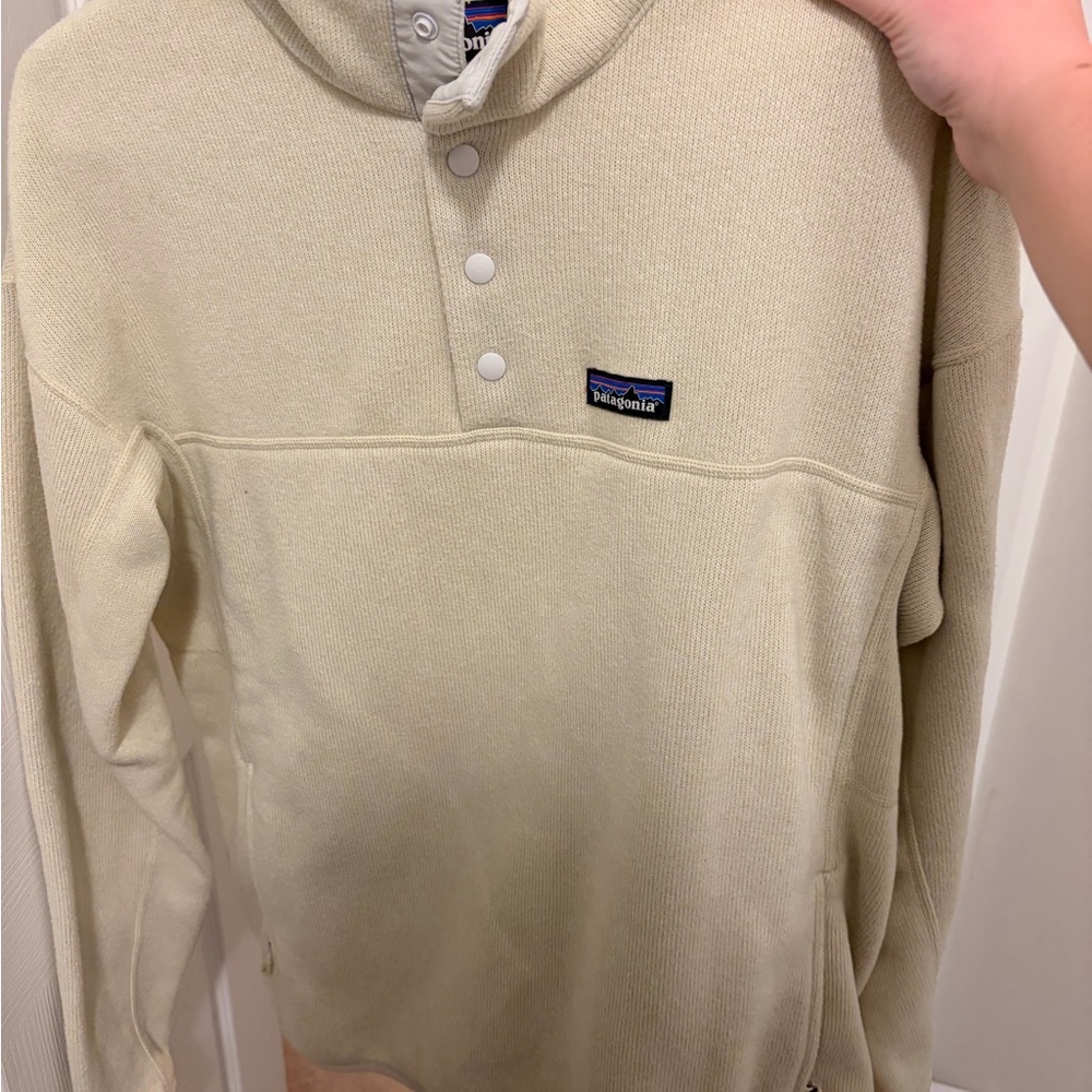Patagonia Women's Cream Quarter Snap